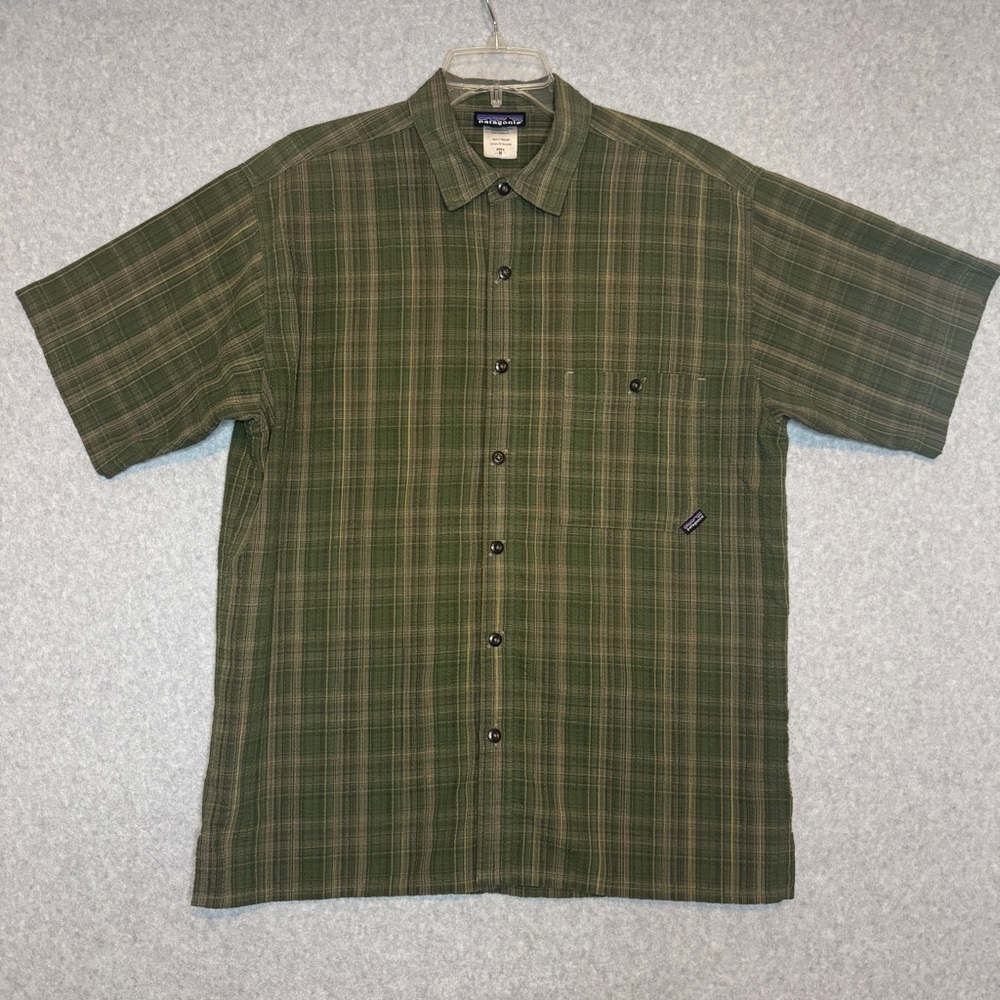Patagonia Green Casual Button Down Shirt